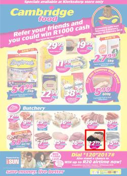 Cambridge Food Klerksdorp : February Mid-Month (8 Feb - 20 Feb 2018), page 1