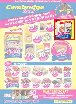 Cambridge Food Klerksdorp : February Mid-Month (8 Feb - 20 Feb 2018), page 1