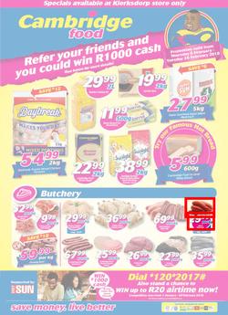 Cambridge Food Klerksdorp : February Mid-Month (8 Feb - 20 Feb 2018), page 1