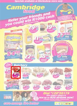 Cambridge Food Klerksdorp : February Mid-Month (8 Feb - 20 Feb 2018), page 1