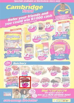 Cambridge Food Klerksdorp : February Mid-Month (8 Feb - 20 Feb 2018), page 1