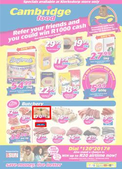 Cambridge Food Klerksdorp : February Mid-Month (8 Feb - 20 Feb 2018), page 1