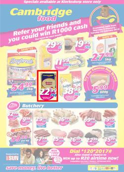 Cambridge Food Klerksdorp : February Mid-Month (8 Feb - 20 Feb 2018), page 1