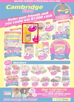 Cambridge Food Klerksdorp : February Mid-Month (8 Feb - 20 Feb 2018), page 1