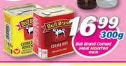 Bull Brand Corned Meat Assorted-300g Each