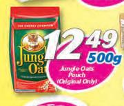 Jungle Oats Pouch Original Only-500g