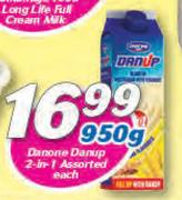 Danone Danup 2 In 1 Assorted-950g Each
