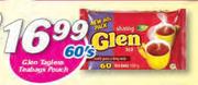 Glen Tagless Teabags Pouch-60's