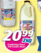 Cambridge Food Full Cream Maas-2Kg
