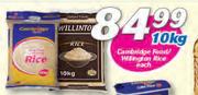 Cambridge Food/Willington Rice-10Kg