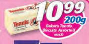 Bakers Tennis Biscuits Assorted-200g Each