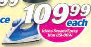 Ideas Steam/Spray Iron-Each