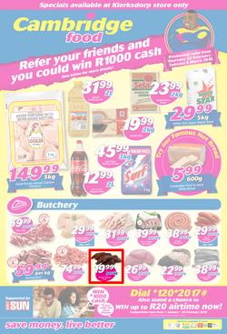 Cambridge Food Klerksdorp : February Month End (22 Feb - 6 March 2018), page 1