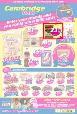 Cambridge Food Klerksdorp : February Month End (22 Feb - 6 March 2018), page 1
