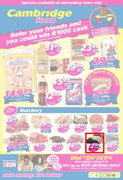 Cambridge Food Klerksdorp : February Month End (22 Feb - 6 March 2018), page 1