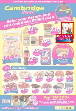 Cambridge Food Klerksdorp : February Month End (22 Feb - 6 March 2018), page 1