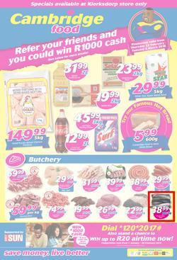 Cambridge Food Klerksdorp : February Month End (22 Feb - 6 March 2018), page 1