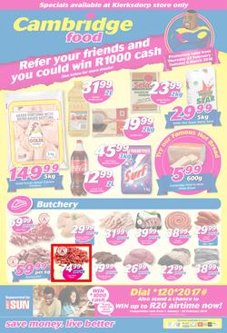 Cambridge Food Klerksdorp : February Month End (22 Feb - 6 March 2018), page 1