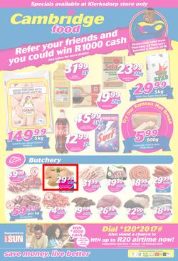 Cambridge Food Klerksdorp : February Month End (22 Feb - 6 March 2018), page 1