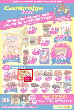 Cambridge Food Klerksdorp : February Month End (22 Feb - 6 March 2018), page 1