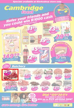 Cambridge Food Klerksdorp : February Month End (22 Feb - 6 March 2018), page 1