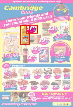 Cambridge Food Klerksdorp : February Month End (22 Feb - 6 March 2018), page 1