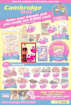 Cambridge Food Klerksdorp : February Month End (22 Feb - 6 March 2018), page 1