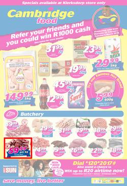 Cambridge Food Klerksdorp : February Month End (22 Feb - 6 March 2018), page 1