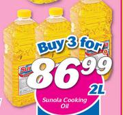 Sunola Cooking Oil-3x2Ltr