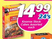 Knorrox Stock Cubes Assorted-24's Pack