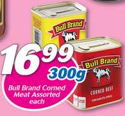 Bull Brand Corned Meat Assorted-300g Each
