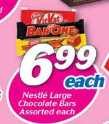 Nestle Large Chocolate bars Assorted-Each