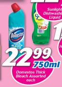 Domestos Thick Bleach Assorted-750ml Each