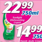 Sunlight Dishwashing Liquid-750ml