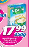 Nestle Nestum Baby Cereal Assorted-250g Each