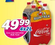 Coca-Cola Soft Drink(Bulk Pack)-4x2Ltr
