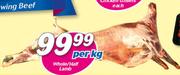 Whole/Half Lamb-Per kg
