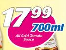 All Gold Tomato Sauce-700ml