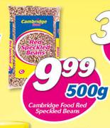 Cambridge Food Red Spekled Beans-500g