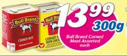 Bull Brand Corned Meat-300g Each