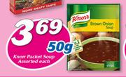 Knorr Packet Soup-50g Each