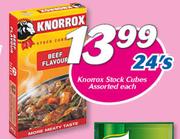 Knorrox Stock Cubes 24's-Each