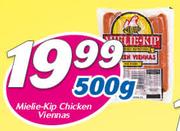 Mielie-Kip Chicken Viennas-500g
