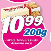 Bakers Tennis Biscuits Assorted-200g