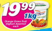 Orange Grove Fruit Yoghurt Assorted-1Kg