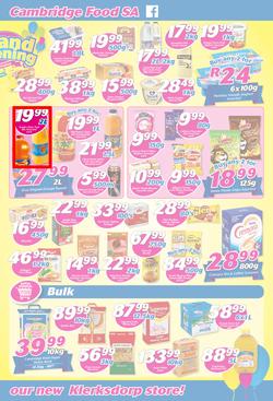 Cambridge Food : Klerksdorp Grand Opening(31 Oct - 6 Nov 2017), page 3