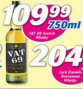 Vat 69 Scotch Whisky-750ml