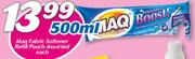 Maq Fabric Softener Refill Pouch Assorted-500ml