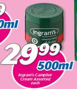 Ingram's Camphor Cream Assorted-500ml
