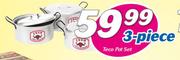Teco 3 Piece Pot Set